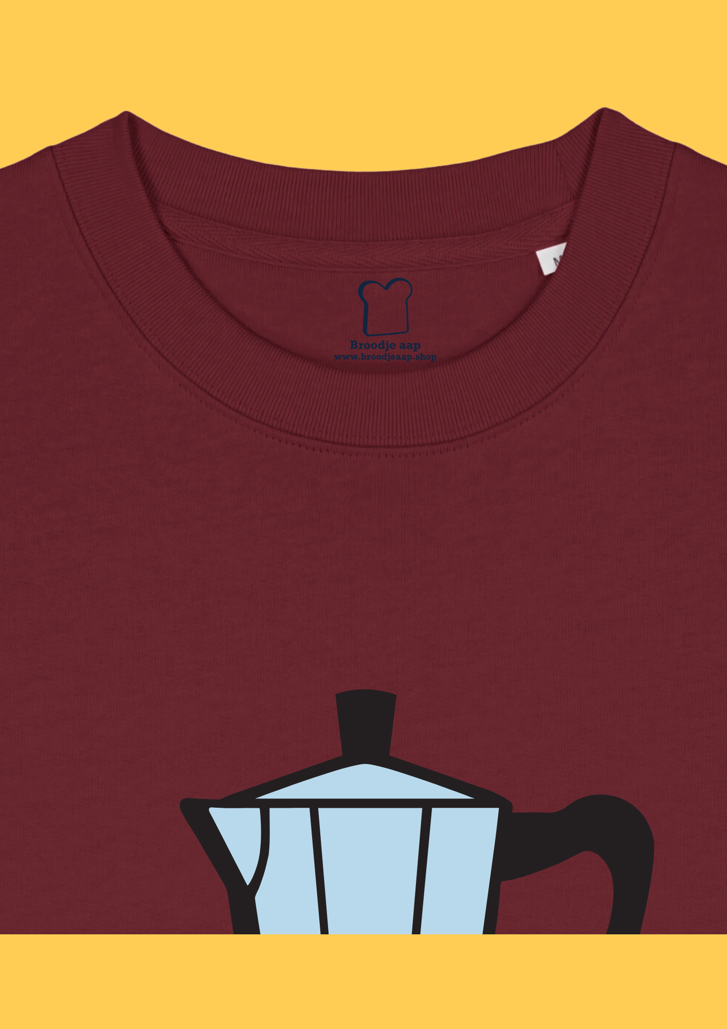 Trui koffie bordeaux