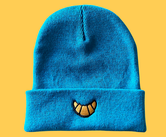 Muts croissant aqua