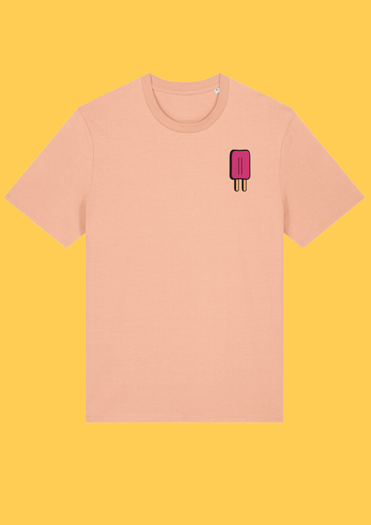 T-shirt ijsje roze