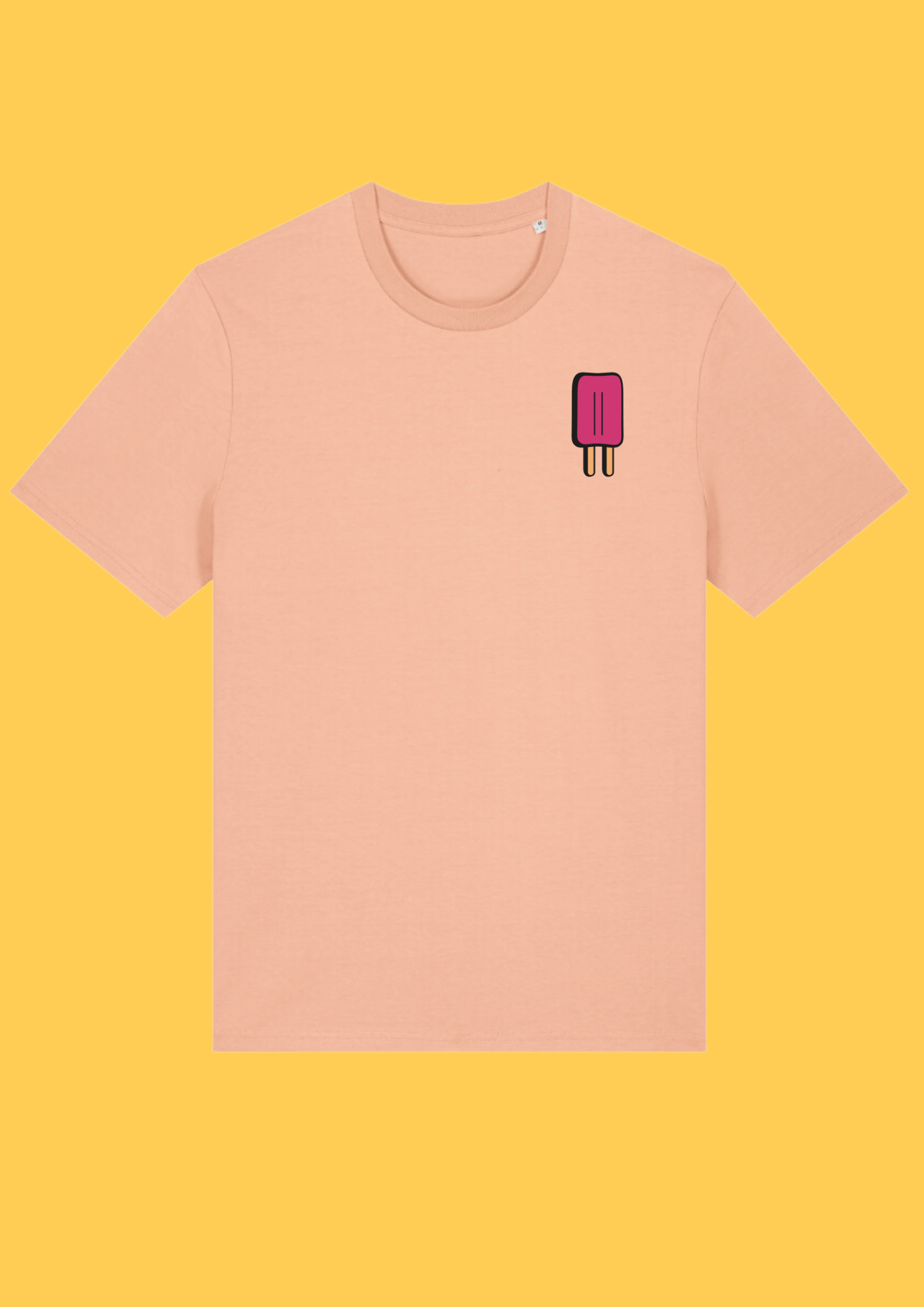 T-shirt ijsje roze