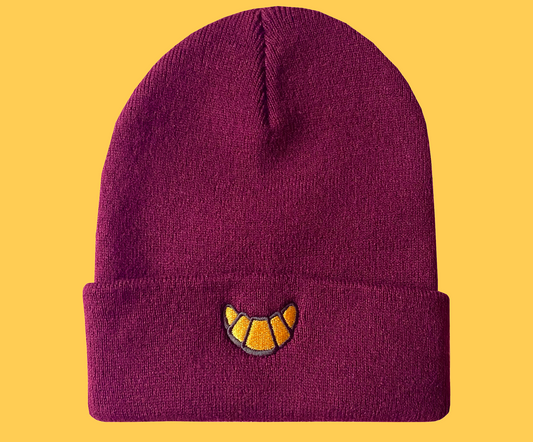 Muts croissant bordeaux