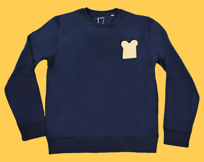 Trui boterham blauw (klein)