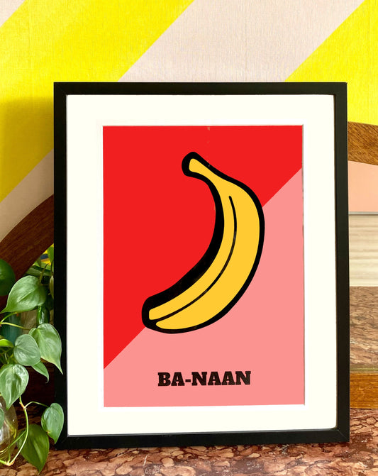 Poster banaan A3