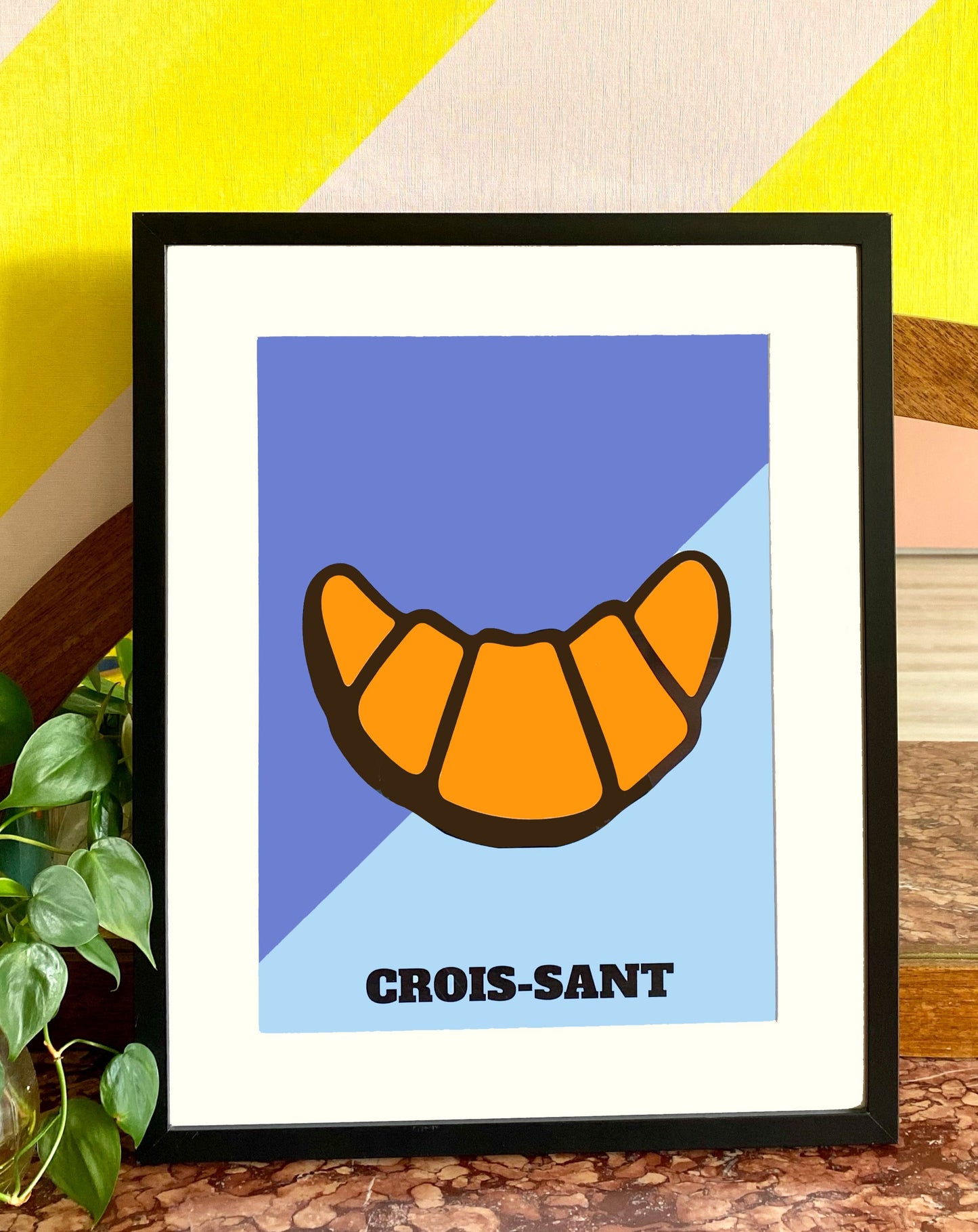 Poster croissant A3