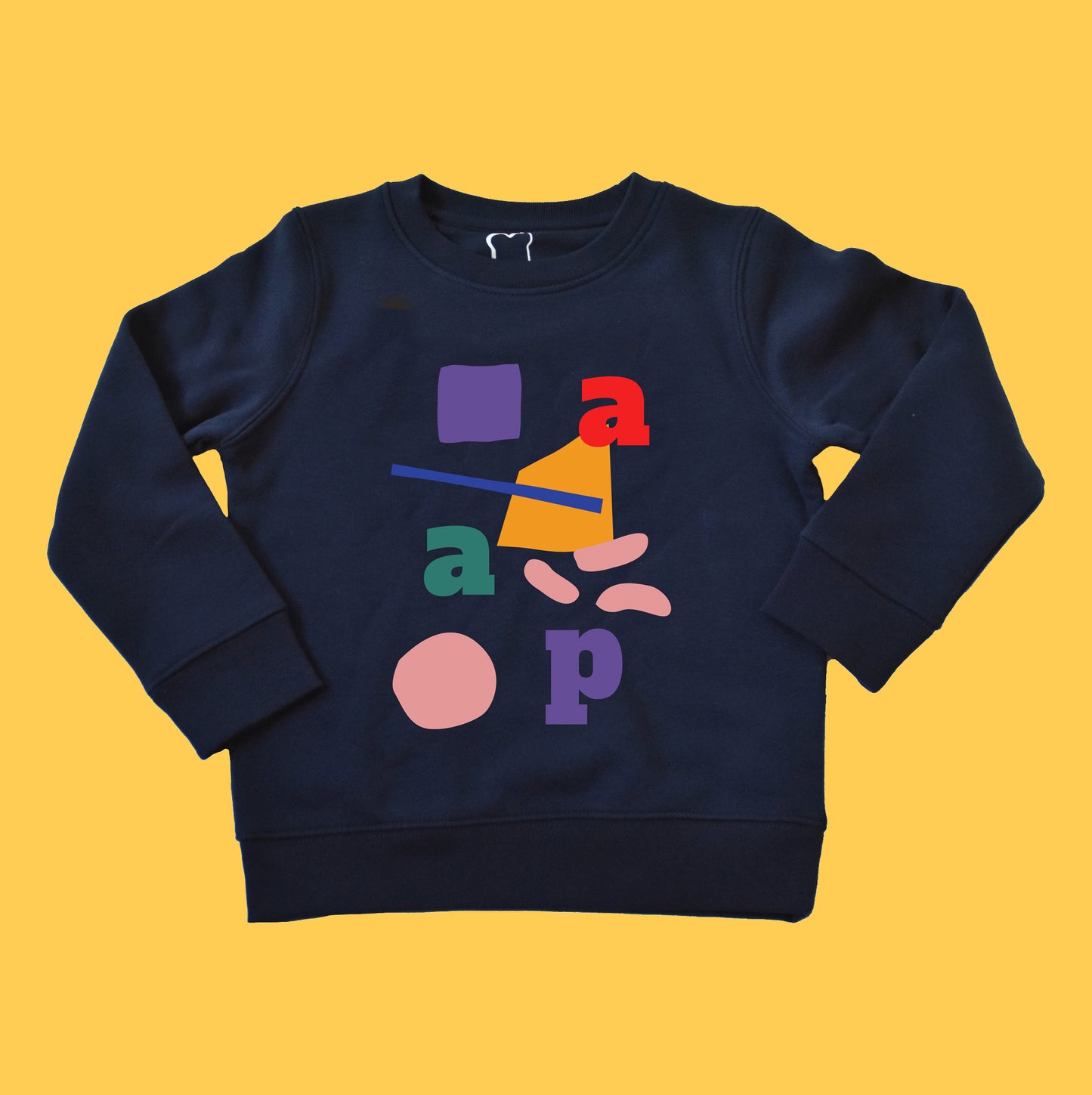 Trui kind AAP blauw